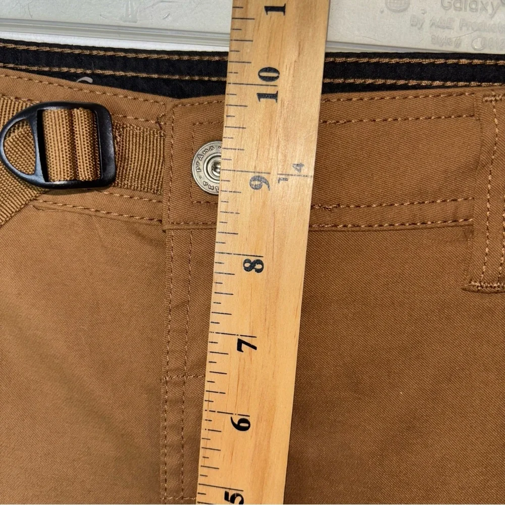 Prana Stretch Zion Pants Men 32x32 Brown Chino Performance Hiking Gorpcore - Picture 12 of 14
